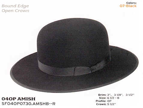 Amish 040P Hat